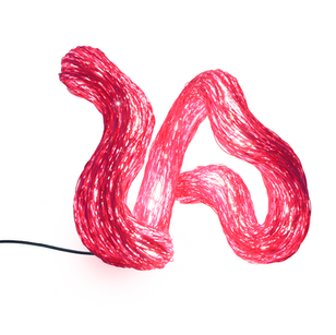 Sculptural floor lamp ' Transcendence tower'