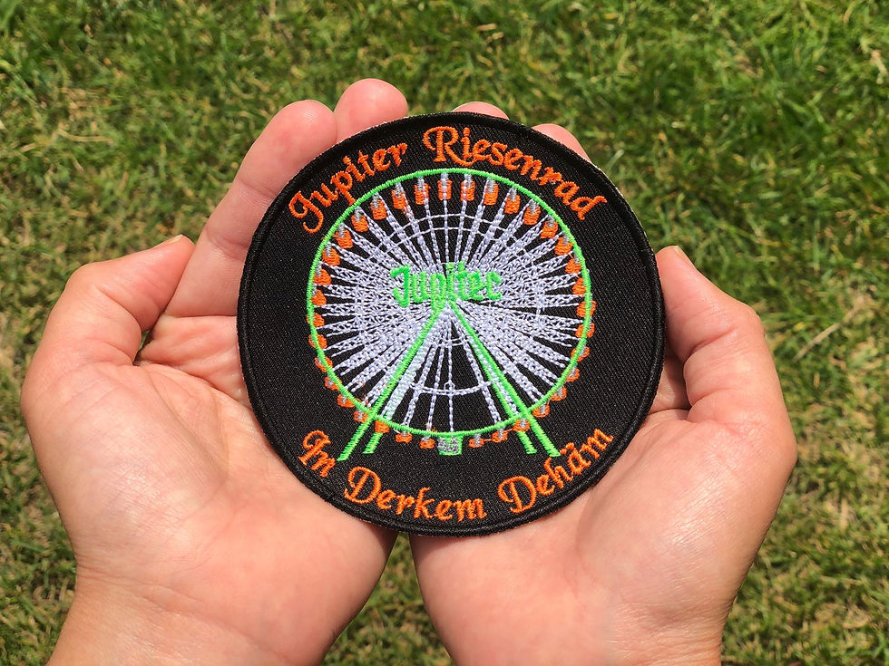 Aufnäher Riesenrad 10cm