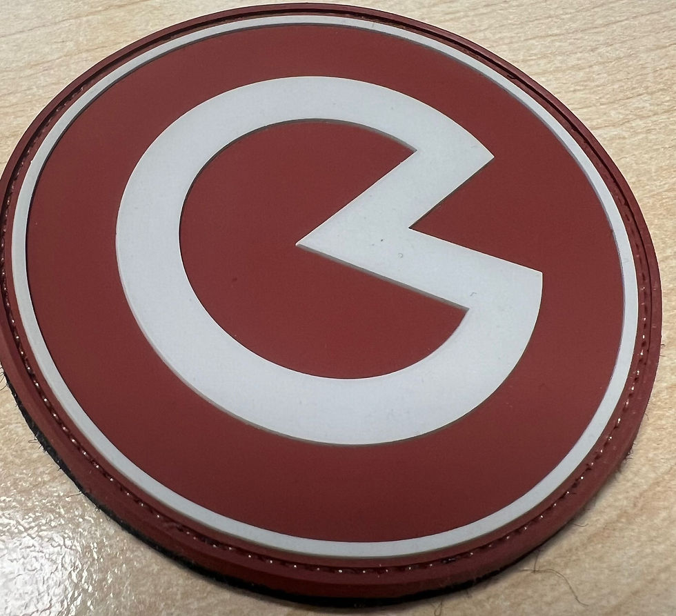 Miniaturbild: Fachdienstabzeichen Verpflegung DRK Gummi Patch 3d