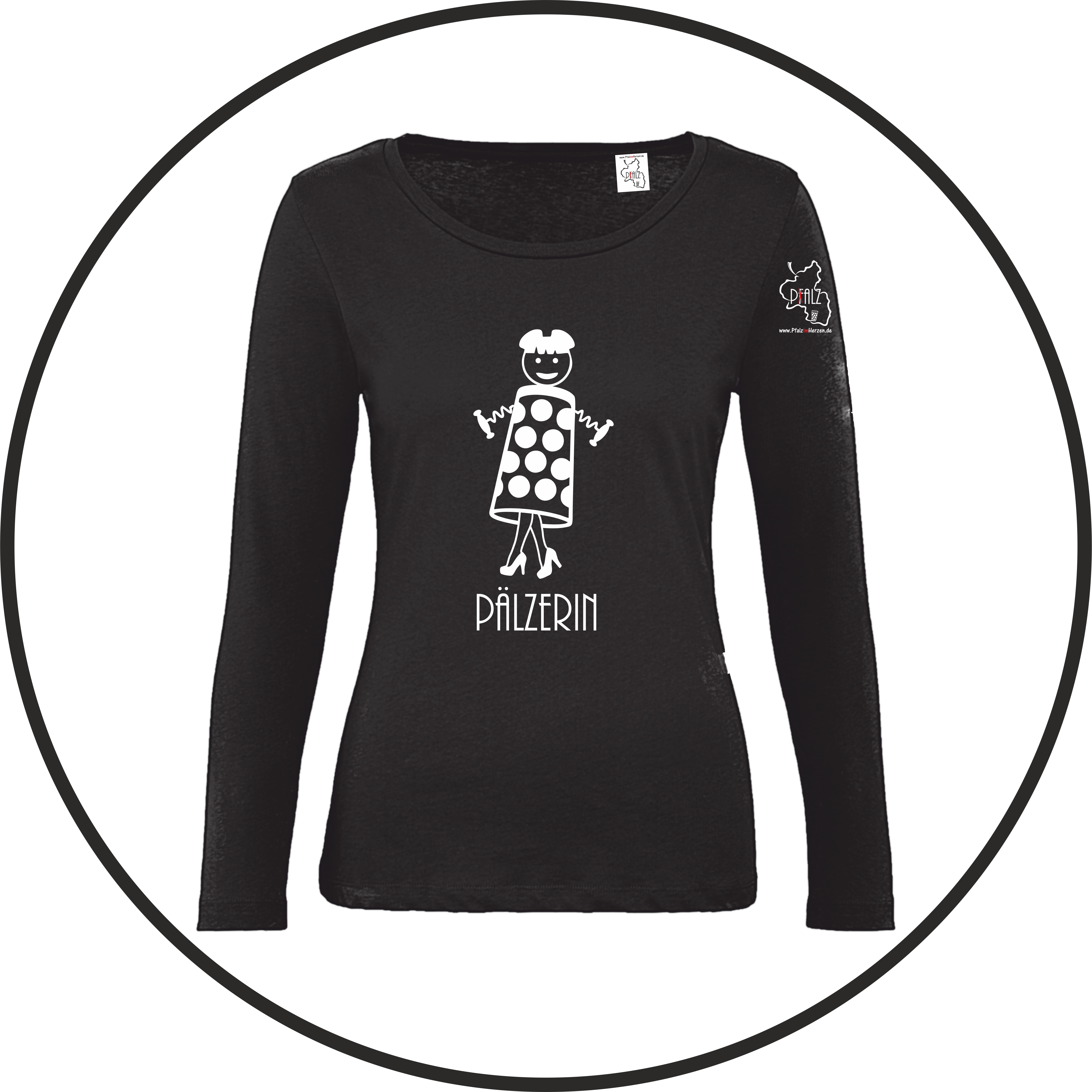 Pälzerin mit Dubbeglas Longsleeve Damen