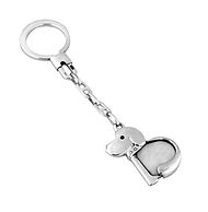 серебряный брелок