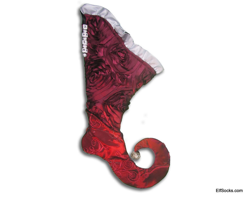Thumbnail: Red Stocking with Hook Toe