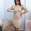 Thumbnail: Fitted Sweater Dress With Buttons