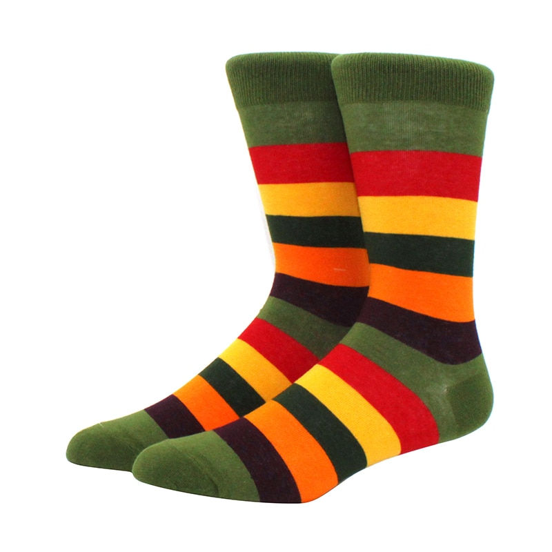 Thumbnail: Visament Colorful Mens Sock