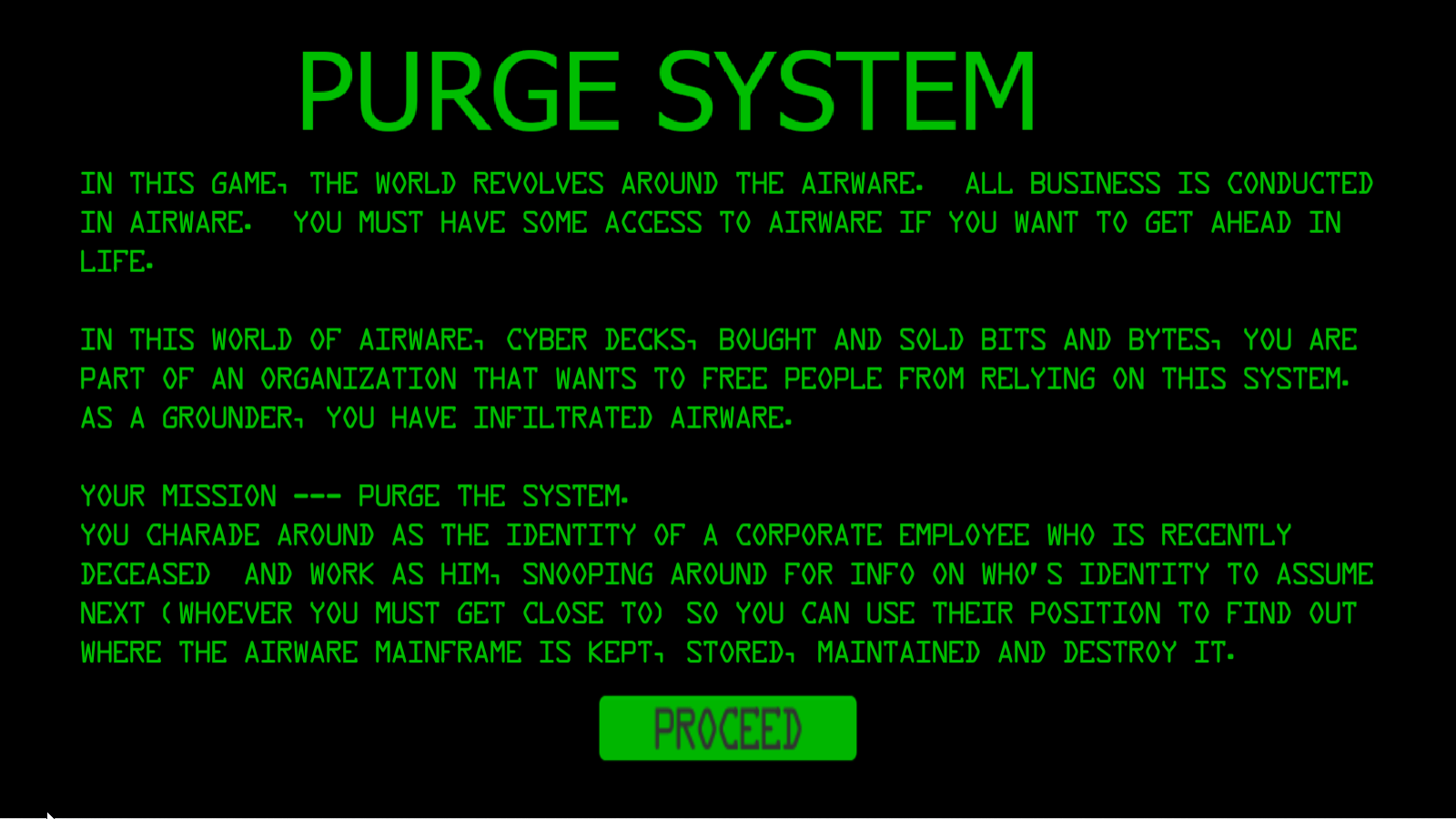 Landing Page - Purge System by Alexandr Tolson