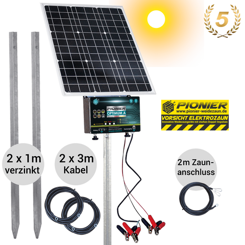 Qukaim Weidezaunprüfer 10000V - Wasserdichtes Strommessgerät Mit LED-Anzeige