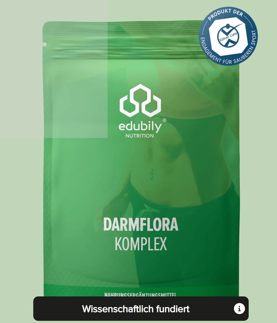 EduBily Darmflora Komplex: Nahrungsergänzungsmittel für die Darmgesundheit