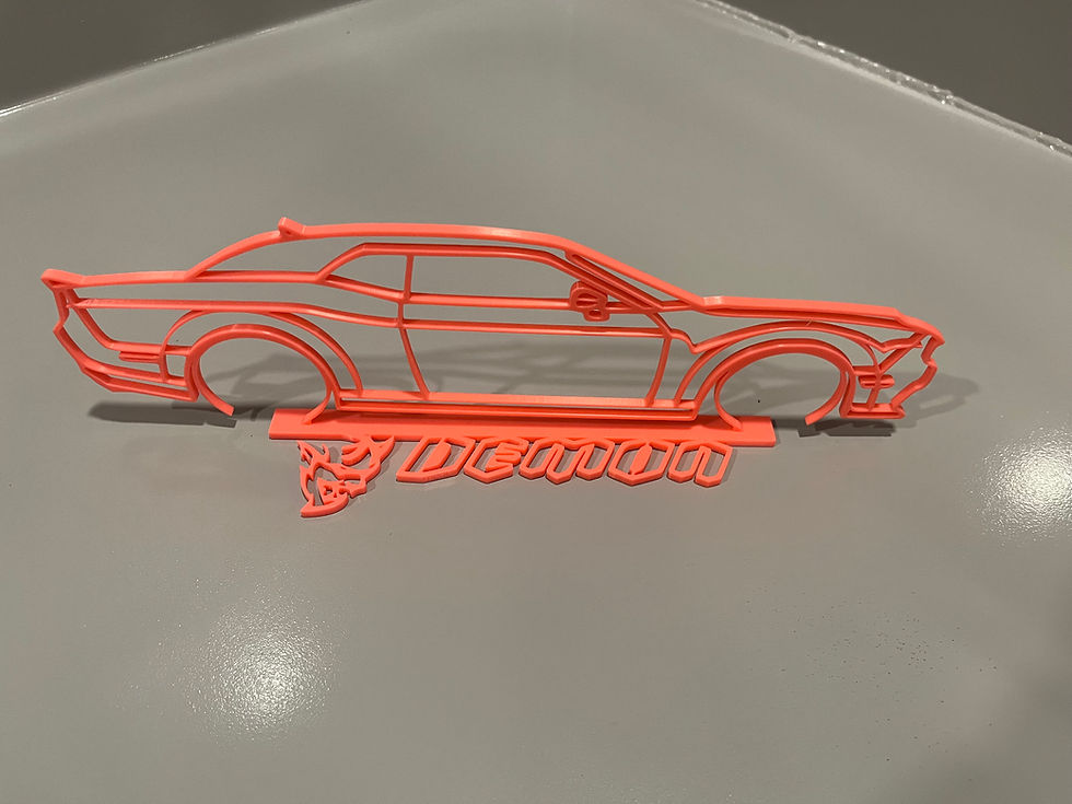 Thumbnail: Dodge Challenger Demon Silhouette