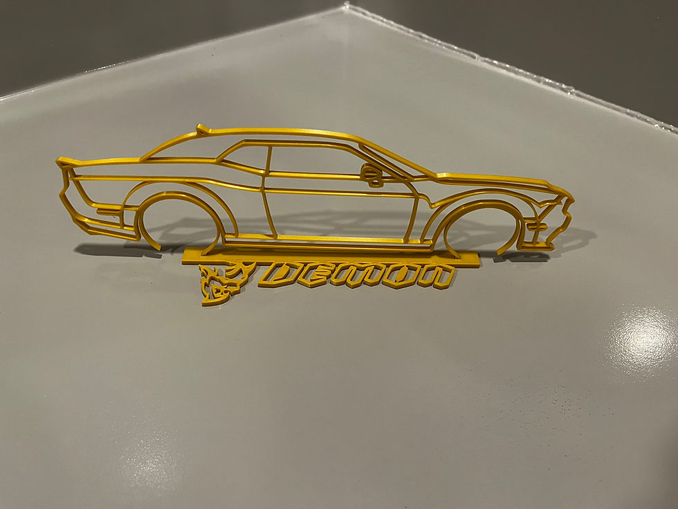 Thumbnail: Dodge Challenger Demon Silhouette
