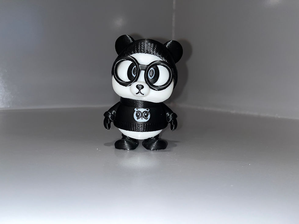 Thumbnail: Gangster Panda Figurine
