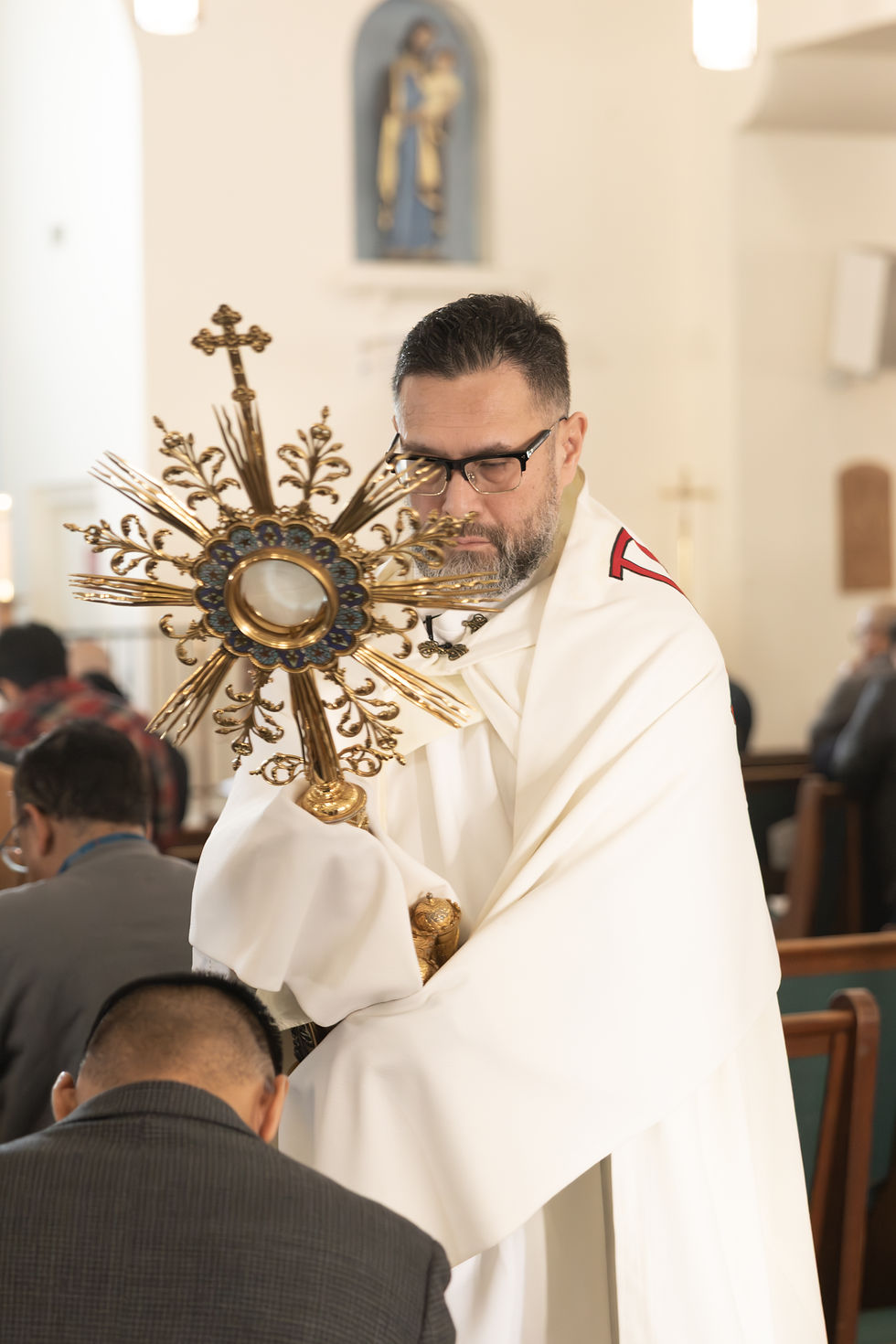 January 31, 2026: Eucharistic adoration at annual men's retreat