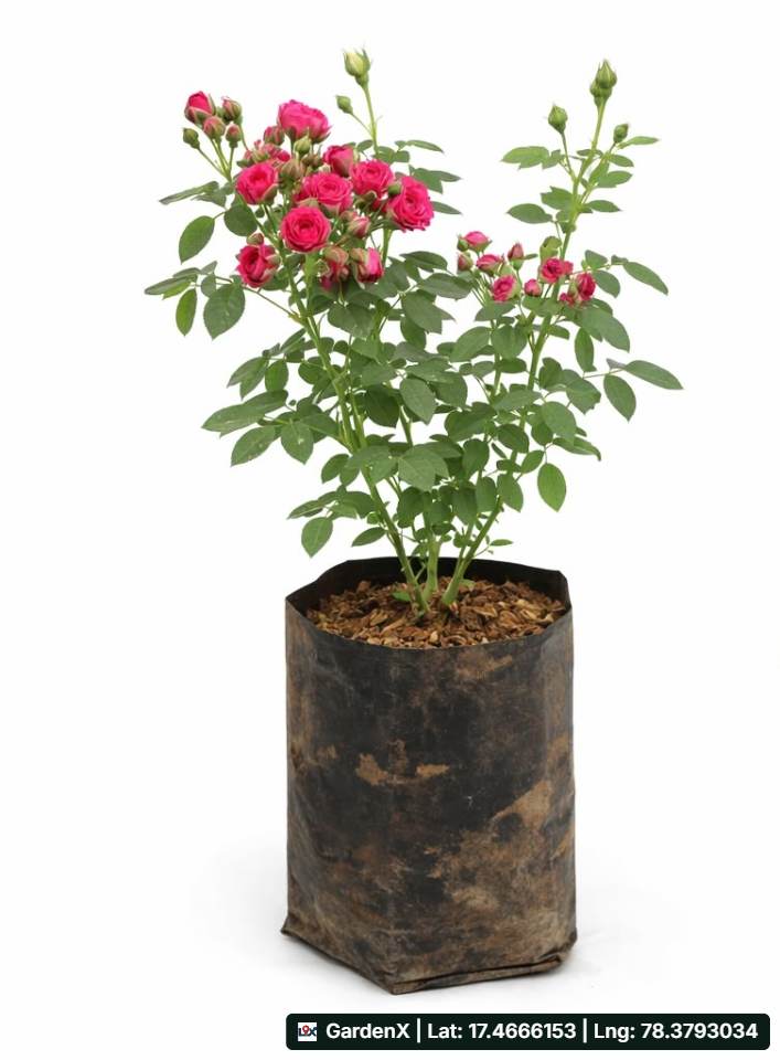 Button Rose (గులాబీ) for sale in Izzathnagar