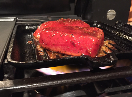 Smoky Cajun Pan-Seared Tuna Steaks