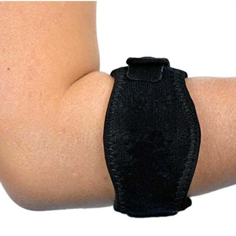 Miniatura: Adjustable Breathable Sports Elbow Guard with EVA Padding