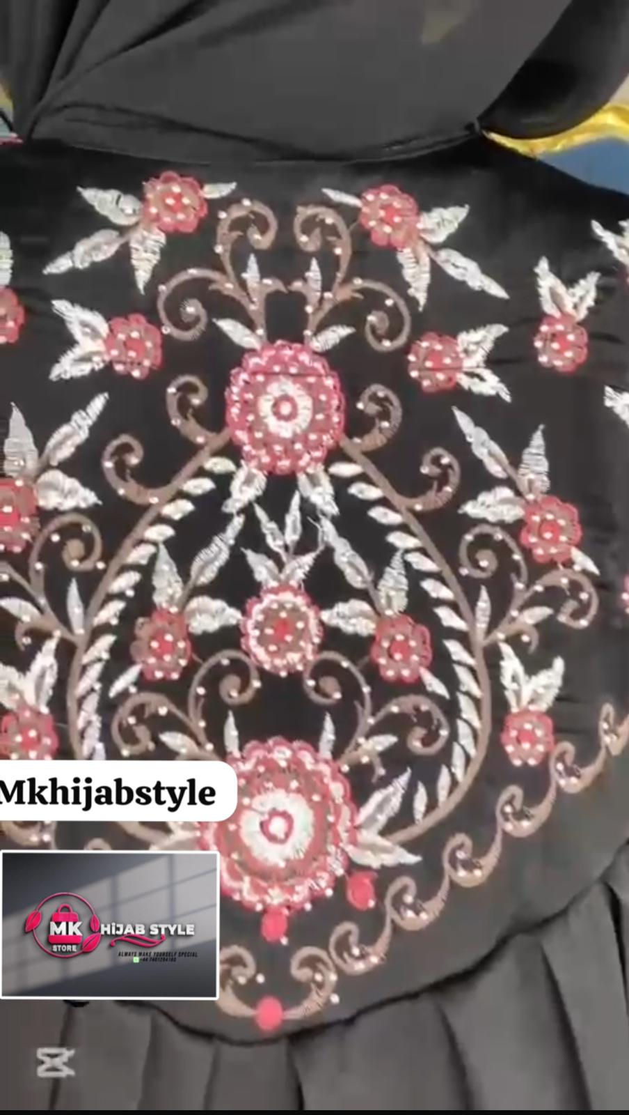 Thumbnail: Eva luxury abaya kaftan