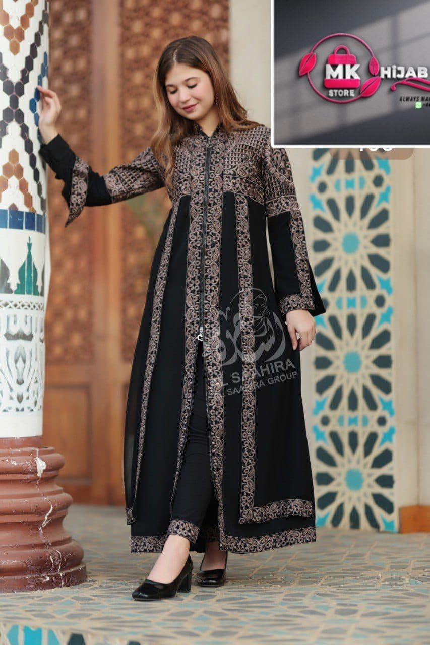 Thumbnail: Yasin Mum and Daughter luxury abaya kaftan