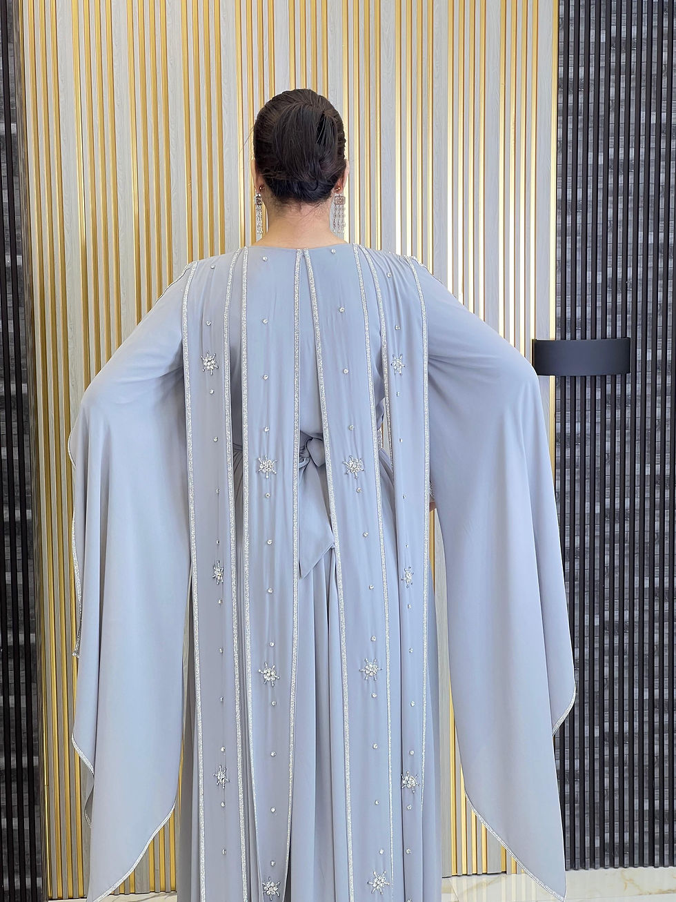 Thumbnail: Wajiha luxury kaftan abaya 