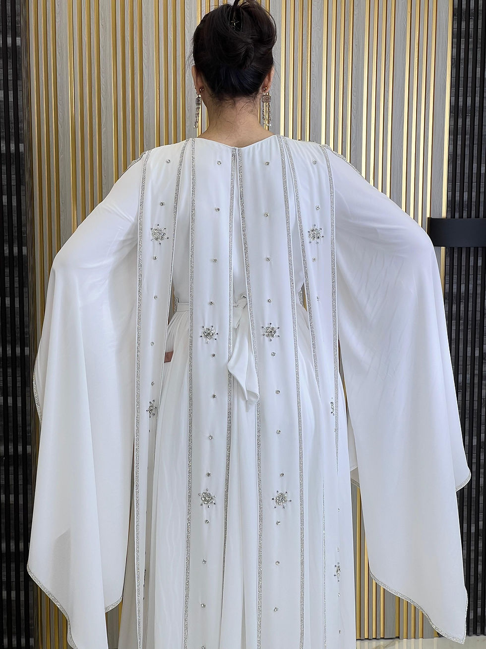 Thumbnail: Wajiha luxury kaftan abaya 