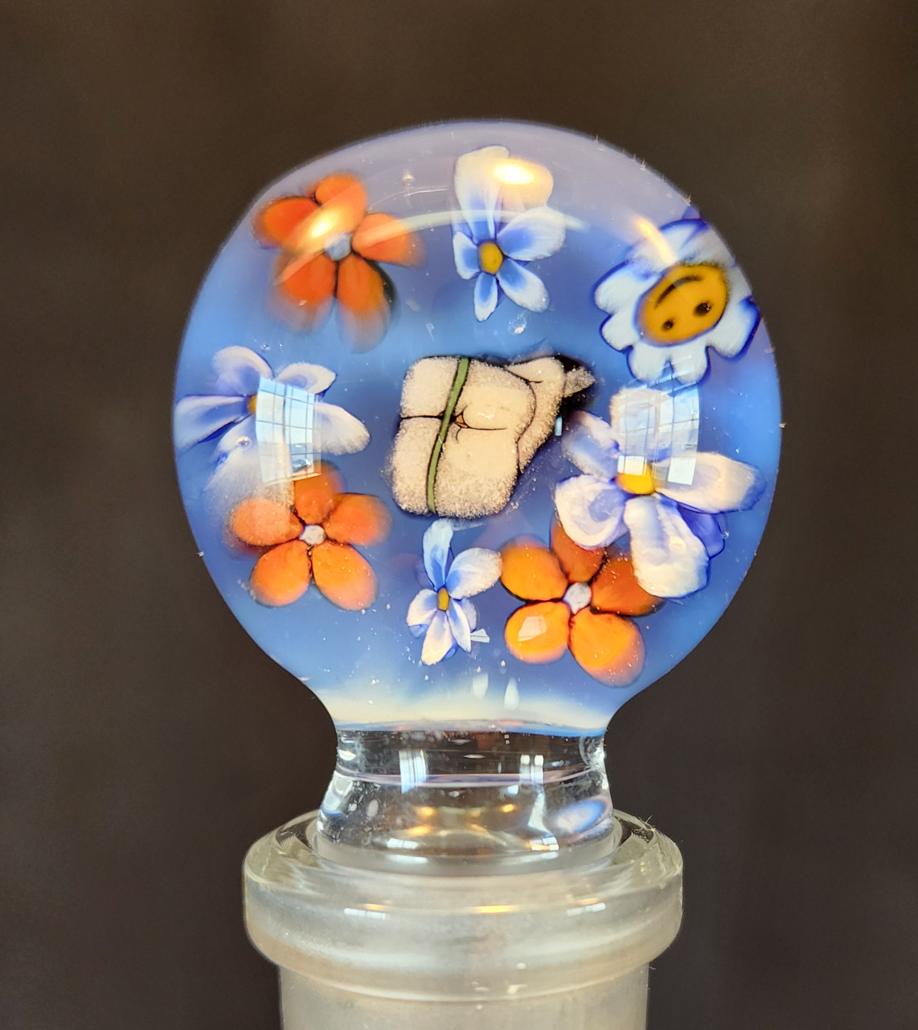 Picture of a Murrini Lamp Topper created by Jetter