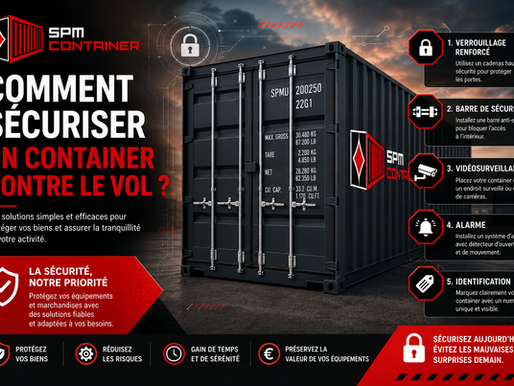 Comment sécuriser un container contre le vol ? Guide complet pour protéger vos biens