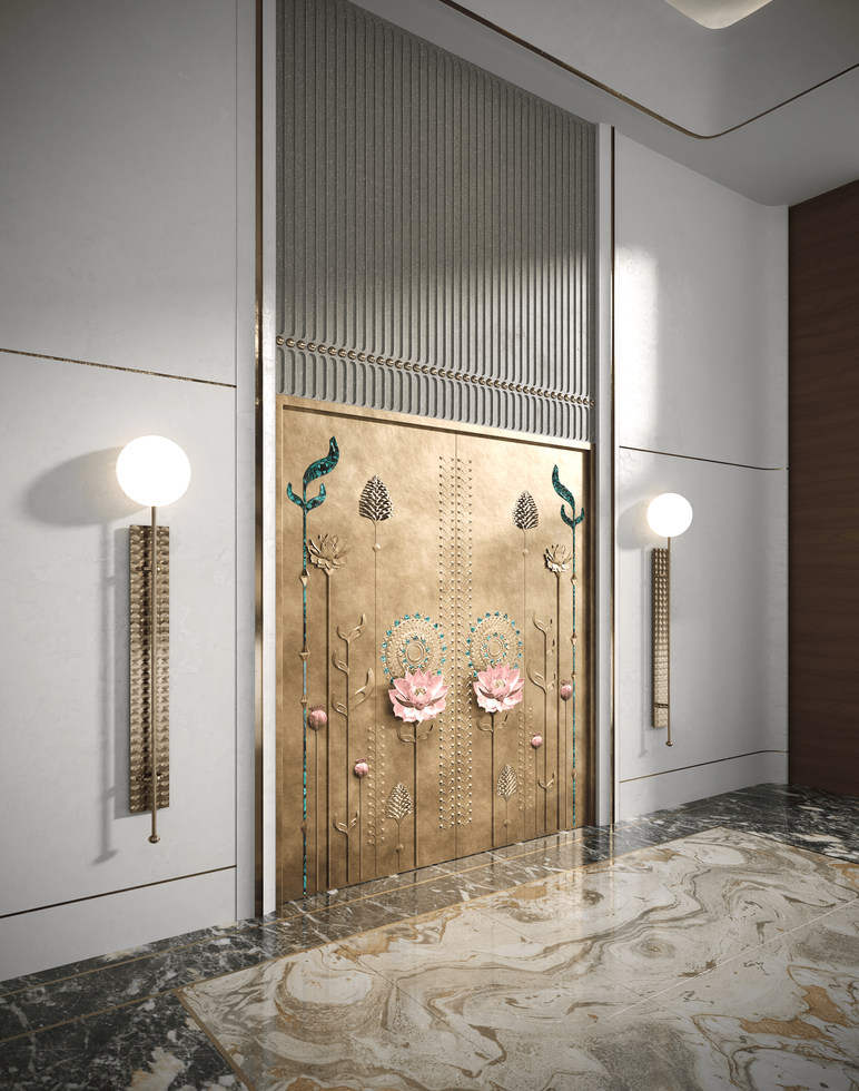 THE BLOOM DOORWAY DOOR