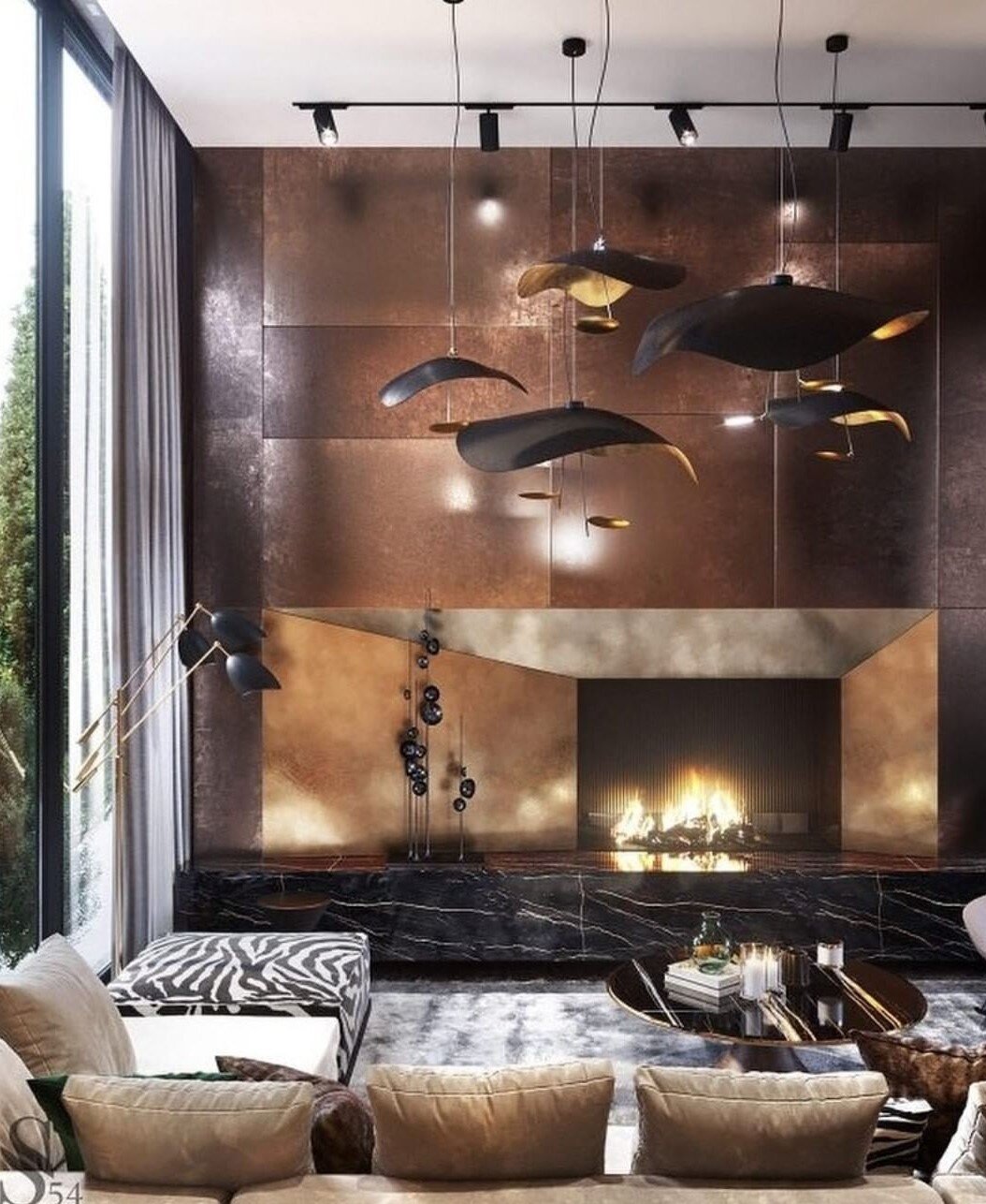 Top 10 Interior and Architecture design using Copper