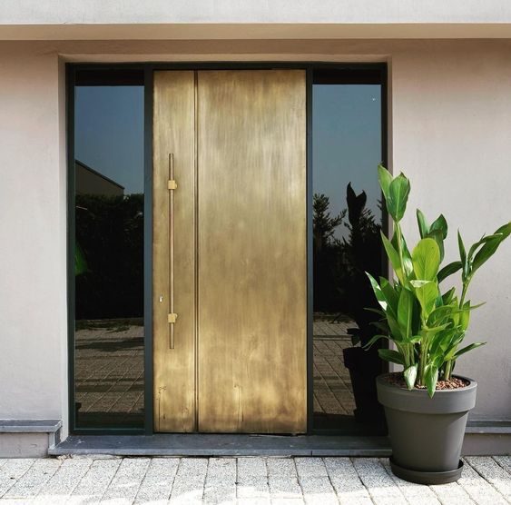 BRASS ENTRANCE DOOR