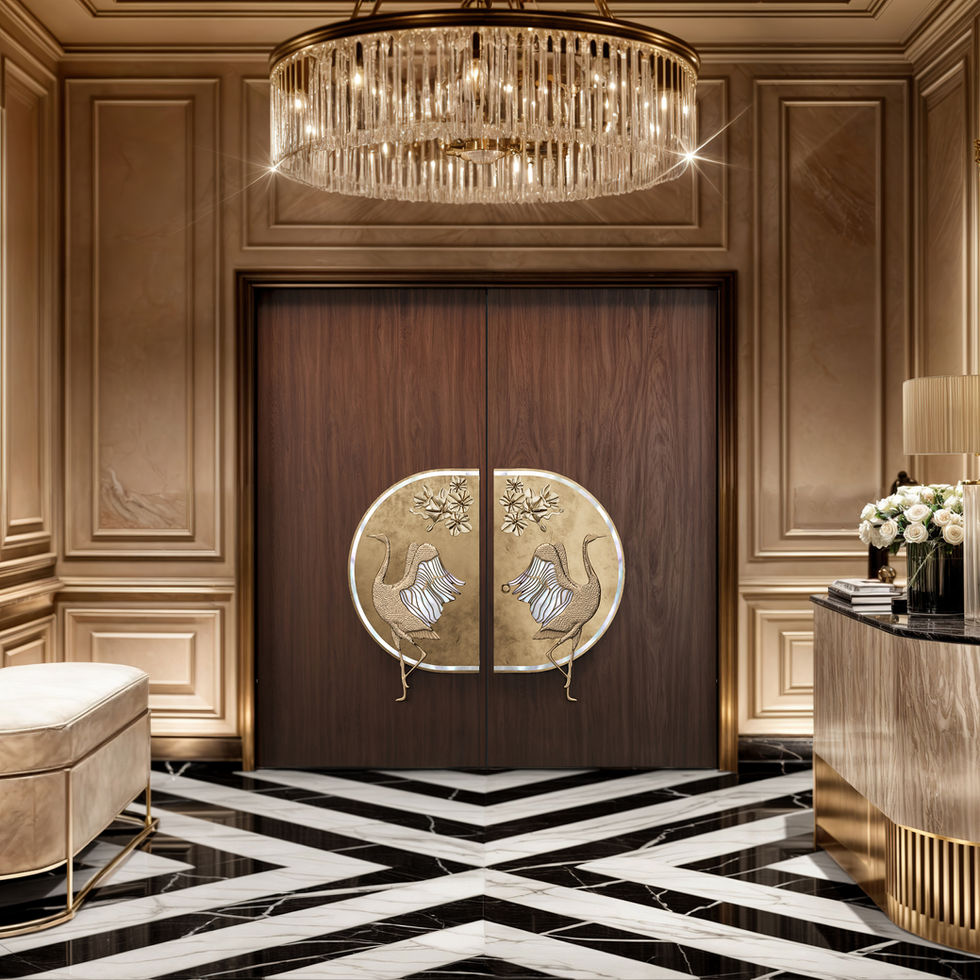 THE SERENITY SWANS DOOR