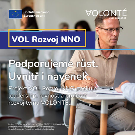 Equal Opportunities and “Professional Seniority” Training within the VOL Rozvoj NNO Project