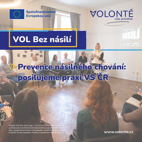VOL Bez násilí: spolupráce s VS ČR na prevenci násilného chování