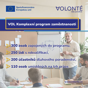 VOL Komplexní program zaměstnanosti: Cesta k práci, stabilitě a důstojnosti po výkonu trestu