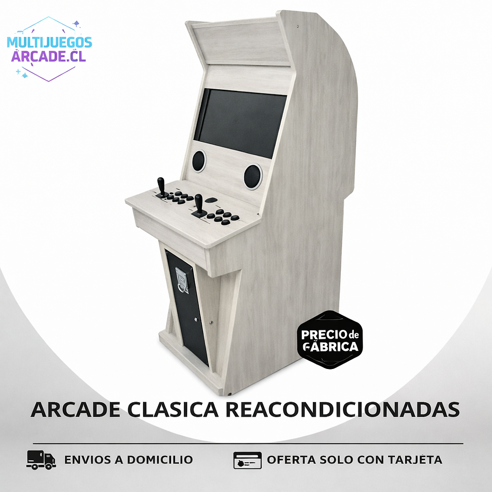 Miniatura: Máquina Arcade Clásica Personalizada | Multijuegos a Elección 24"