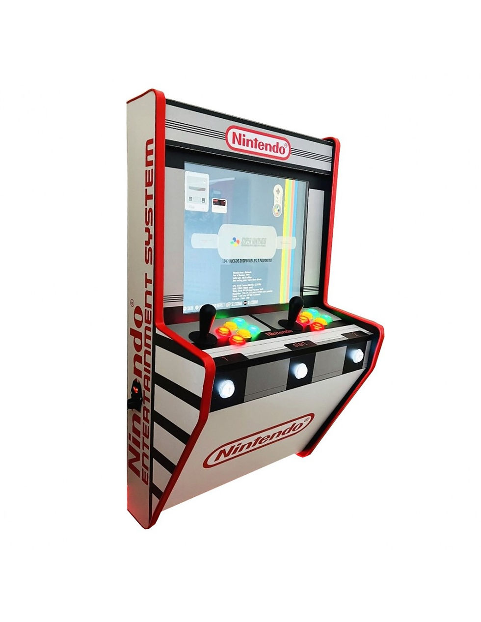 Miniatura: Bartop de pared para pantalla de 22 pulgadas con diseño arcade retro