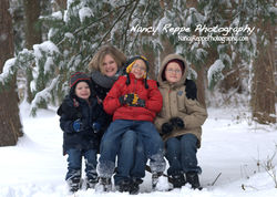 Christmas Card Mini by Nancy Reppe