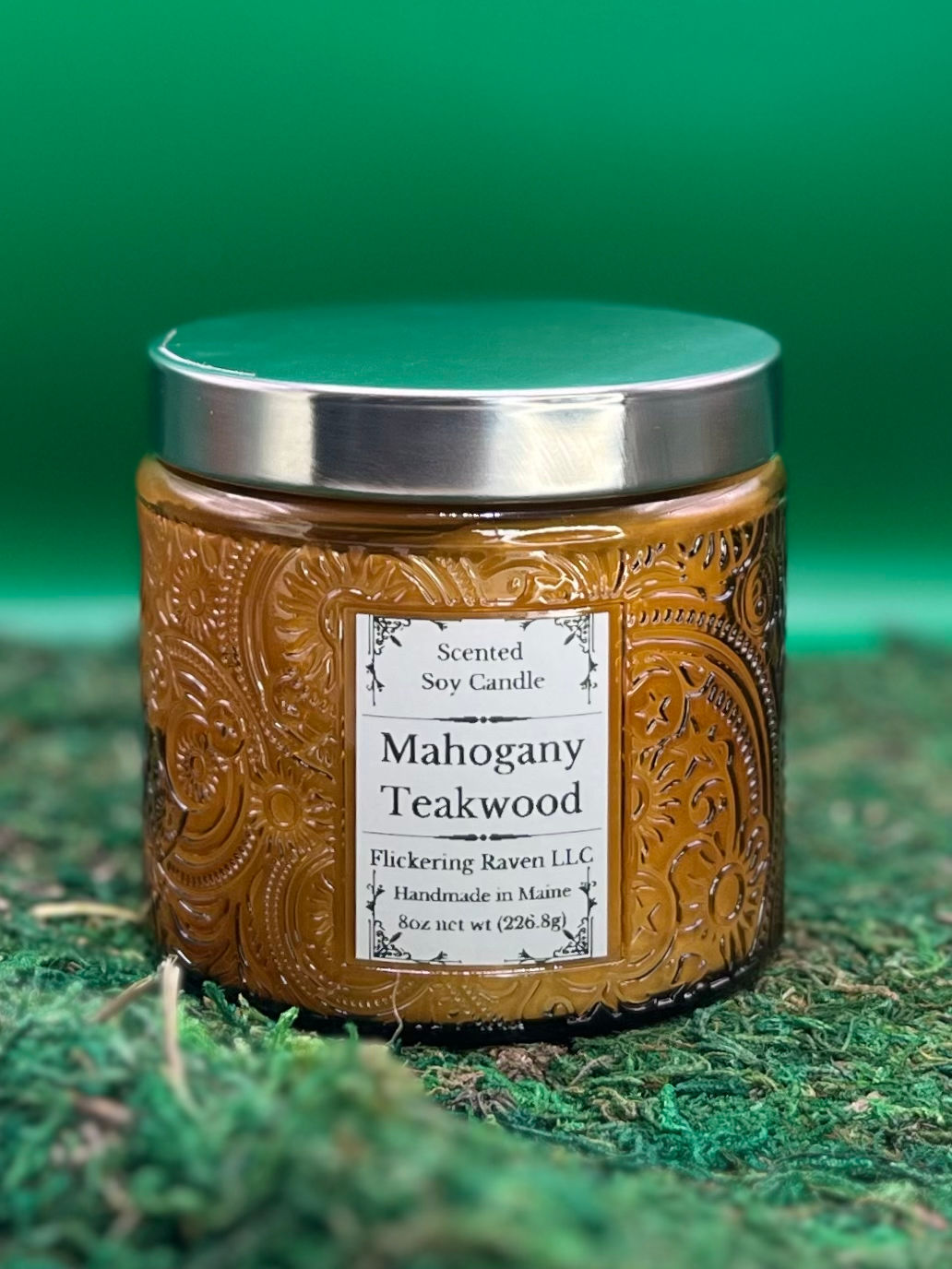 Mahogany Teakwood Scented candle