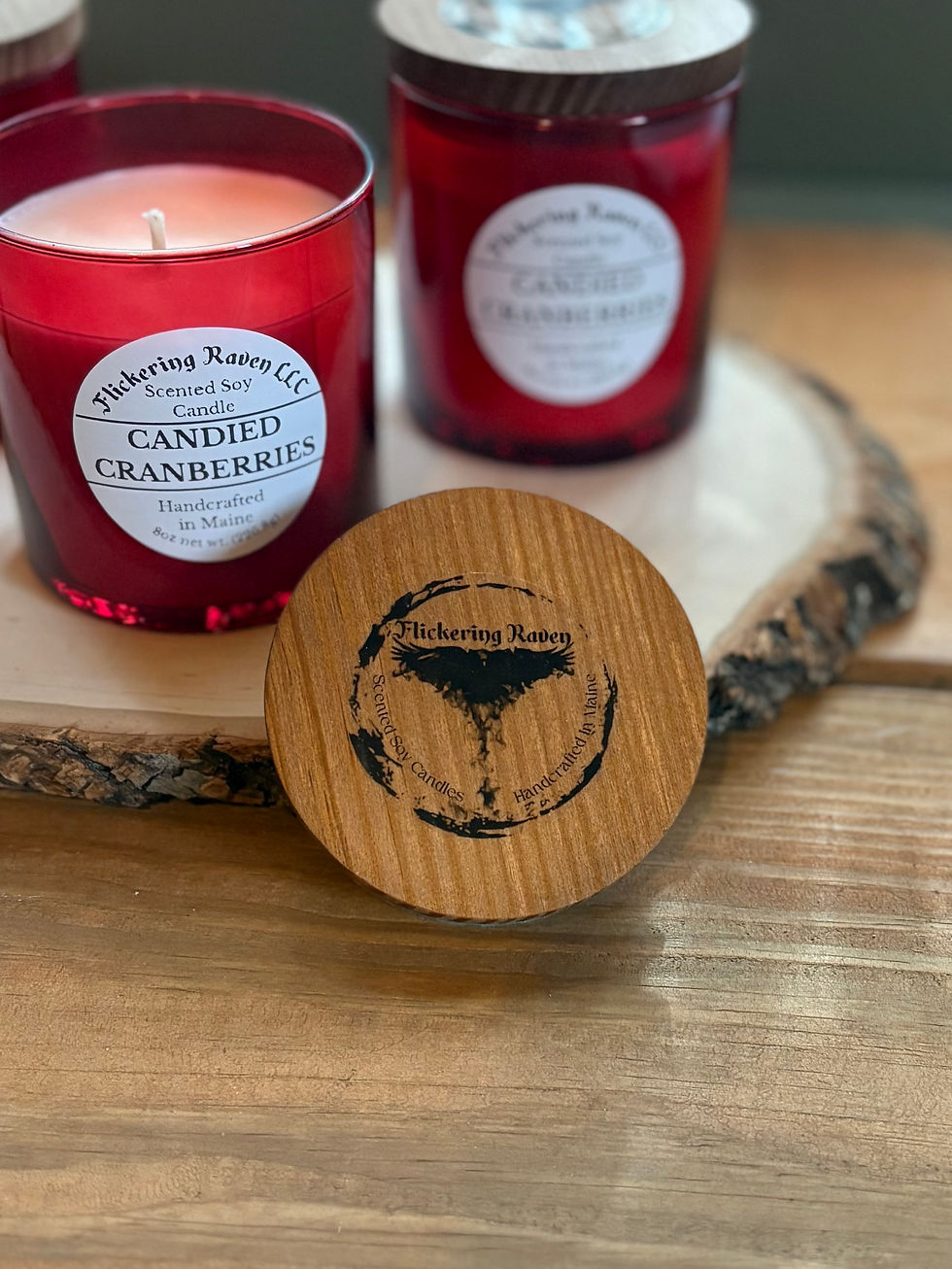 Flickering Raven Handcrafted Scented Soy Candles