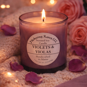 Violets & Violas Scented Soy Candle
