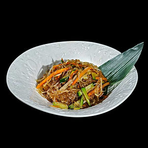264. SPAGHETTI DI SOIA CON VERDURE