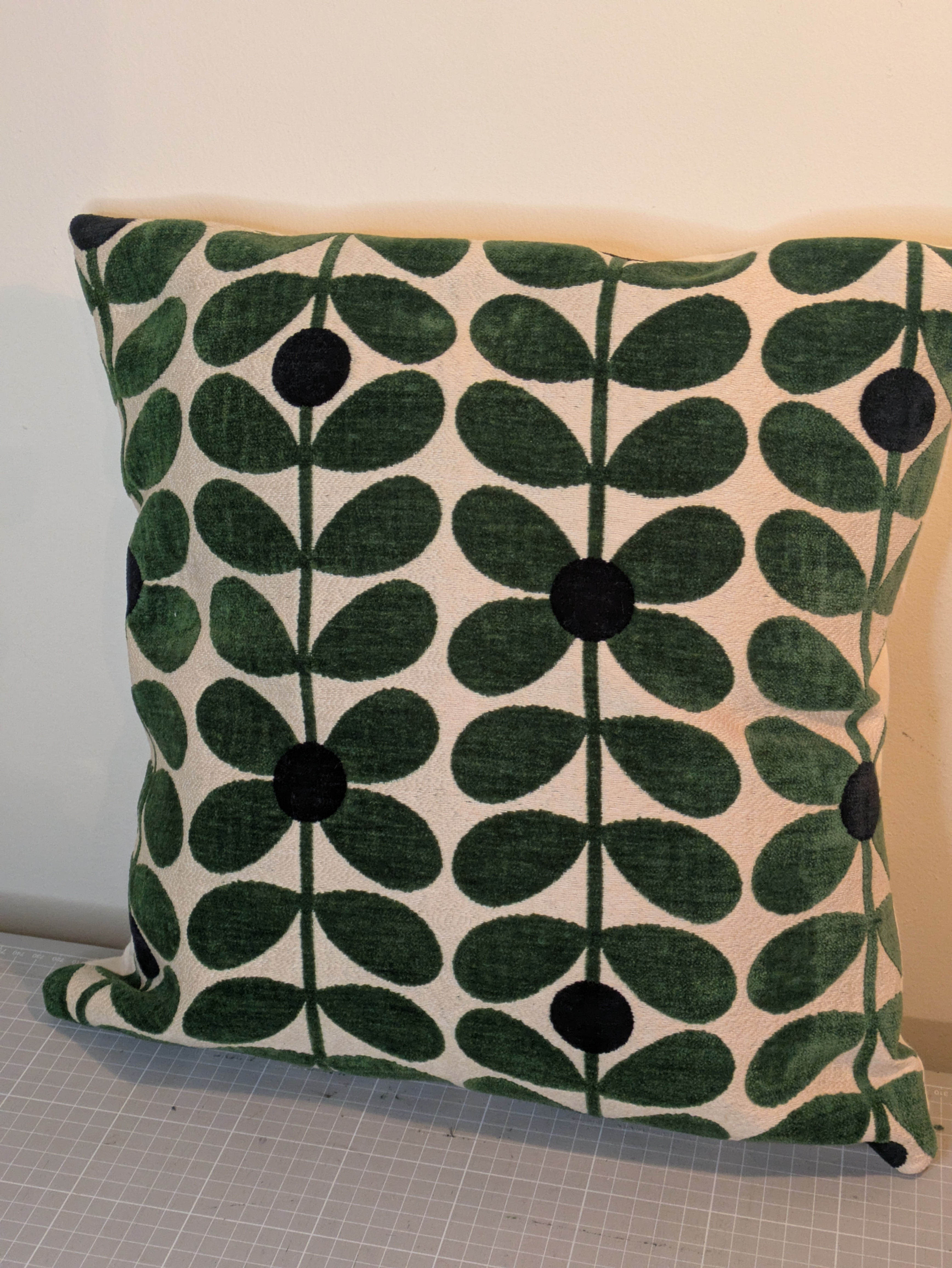 Orla Kiely Sixties Stem Jewel Handmade Cushion Cover