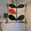 Thumbnail: Orla Kiely Multi Stem Tomato cushion cover special with mustard panels