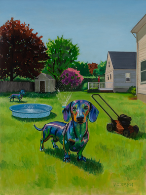 Lemonade online art exhibition by Art Agent Maine featuring more than 40 contemporary New England artists. Original fine art inspired by summer in Maine and New England, with all artwork available for purchase.