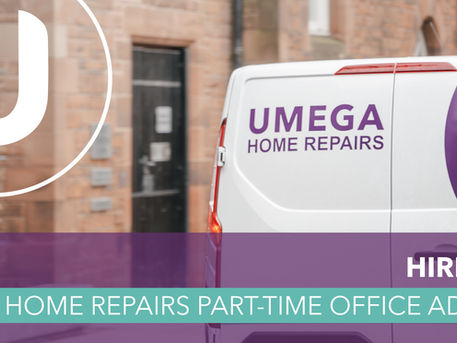 HIRING: Home Repairs Part-time Office Admin Job Ad - April 2023