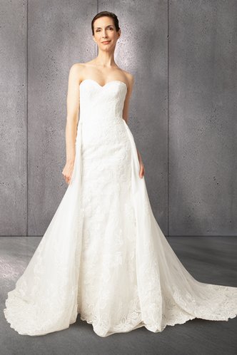 The Bianca Wedding Dress by Darryl Jagga Bridal, a New York wedding gown designer.
