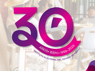IEEM celebra 30 años de trabajo por la democracia en la entidad
