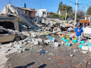 Explosión en Coacalco deja heridos y viviendas dañadas