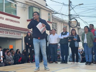 Protestan vecinos de Ixtapaluca por falta de servicios públicos básicos