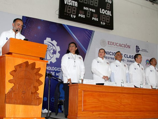 Alcalde de Metepec dio el banderazo de inicio de clases del Instituto Tecnológico de Toluca