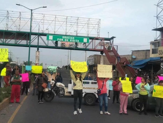 Vecinos de Chimalhuacán realizan nuevas protestas debido a la falta de agua