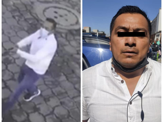 Policía municipal detiene a un hombre por robo en Metepec