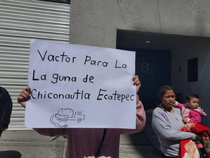 Organización vecinal exige a la CAEM atención a demandas de agua y drenaje